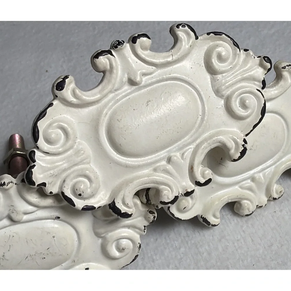 Lot Of 3 New Hobby Lobby White Victorian 2.25